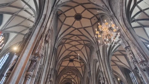 St. Stephen's Cathedral. Vienna Stock Footage 115825026