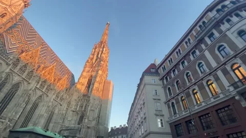 St. stephen's cathedral in vienna Stock Footage 228370557