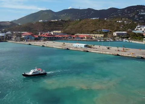 St. Thomas Harbor Stock Photos