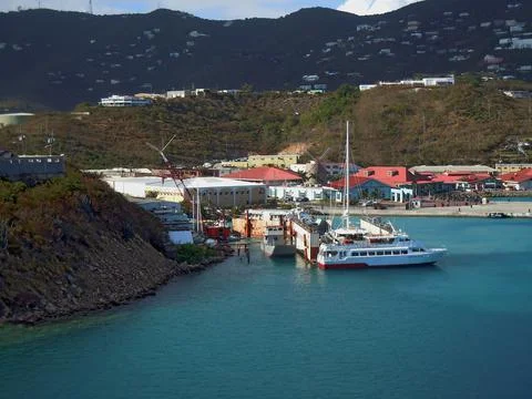 St. Thomas Harbor Stock Photos