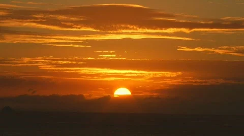 St Thomas Virgin Islands Sunset Part 3 Stock Footage 607414