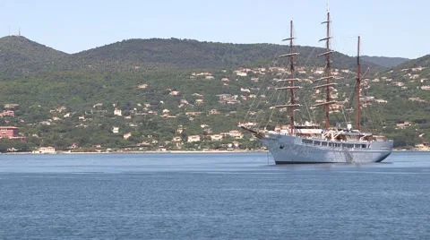 ST TROPEZ BOATS Stock Footage 45512420