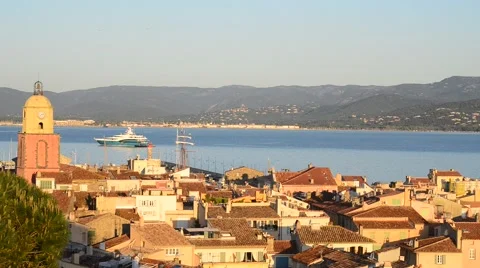 ST TROPEZ VIEW Stock Footage 46062064