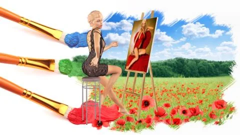 St valentine Stock Illustration