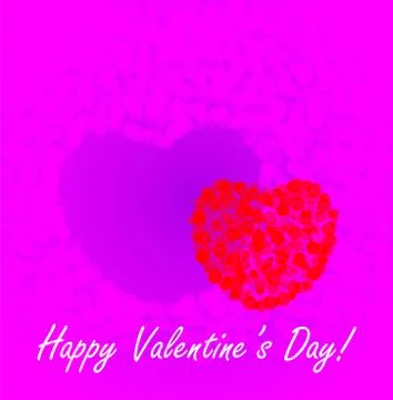 St. valentine's day background Stock Illustration