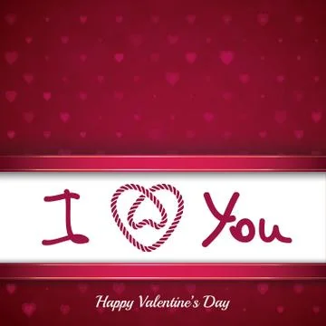 St valentines day background Illustrazione stock