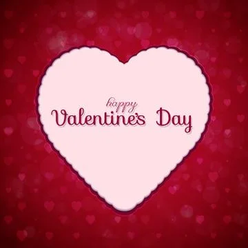 St valentines day background Stock Illustration