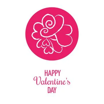 St Valentines day design element Stock Illustration