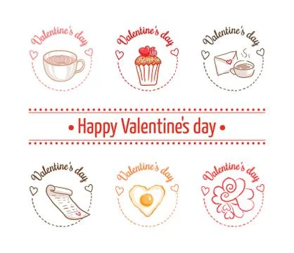 St Valentines day design element Stock Illustration