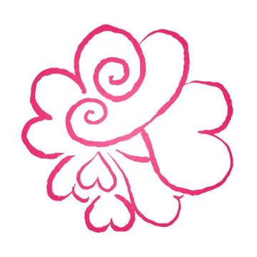 St Valentines day design element Stock Illustration