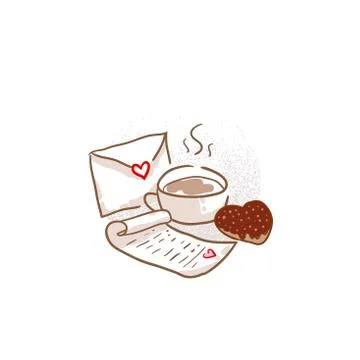 St Valentines day design element Stock Illustration