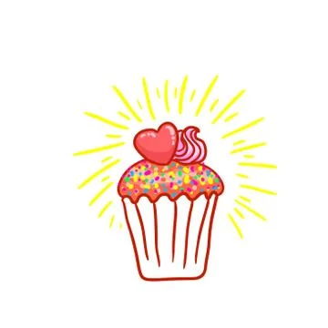 St Valentines day design element Stock Illustration