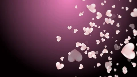 St Valentines heart background Stock Footage 123405789