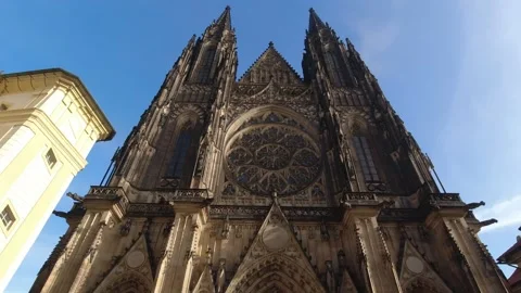 St. Vitus Cathedral Stock Footage 334857881