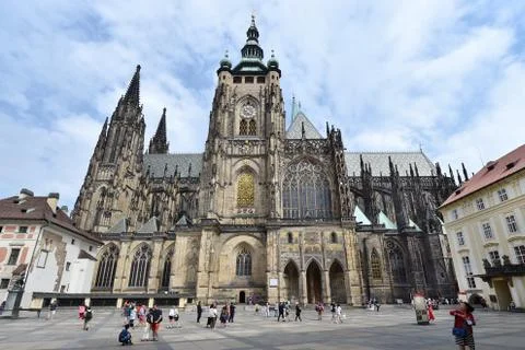St. Vitus Cathedral Foto stock