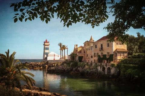 Sta Marta Lighthouse Stock Photos