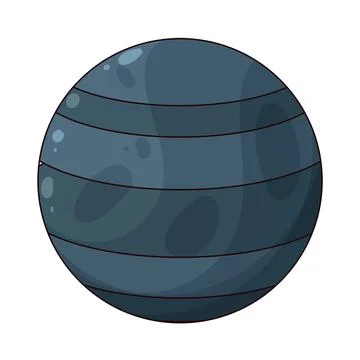 Stability Ball illustration Stock Illustration