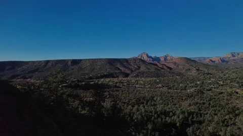 Stabilized fottage of hiking of Devils Bridge trail and Chuckwagon Trail in Video stock 150276498