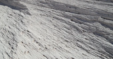 Stabilized movement in Campo de Piedra Pomez panning up to carachi pampa volcano Vidéo 103486910