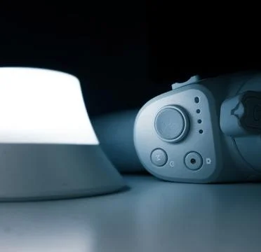 Stabilizer lies on the table. Stock Photos