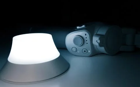 Stabilizer lies on the table. Stock Photos