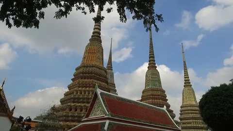 Stabilizer shot Wat Pho Vidéo 129937640
