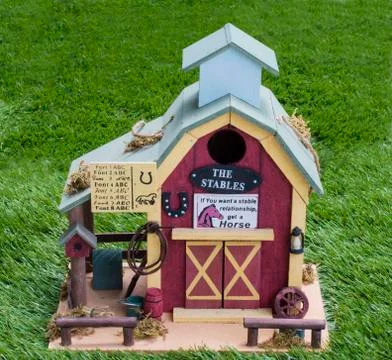 Stable model toy Stock Photos