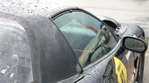 Stable racing car Stock Footage 52457548