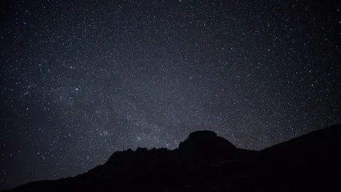 Stac Pollaidh - hight sky Stock Footage 127388451