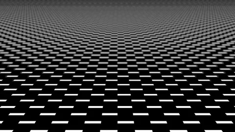 Staccato Forward Reverse Animated Checker Motion Background Seamless Loop DOF Stock Footage 101378894