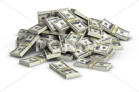 Stack of $100 Stock Photos