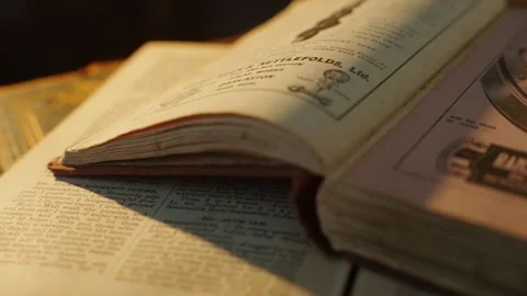 Stack Of Ancient Books 動画素材 284879588