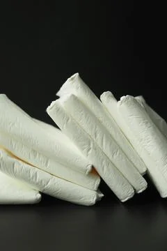 Stack of baby diaper on table, Stock Photos