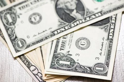 The stack of banknote, business concept, background Stock Photos