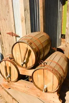 Stack of Barels Stock Photos