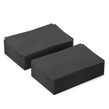 Stack of blank business cards. Stock Illustration