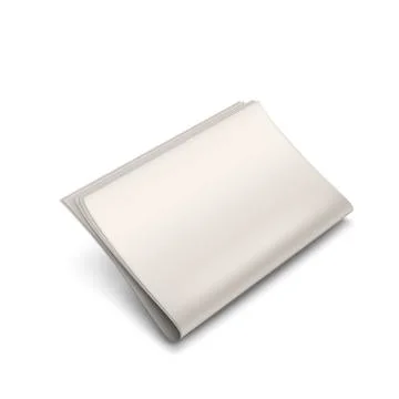 Stack of blank newspapers イラスト素材