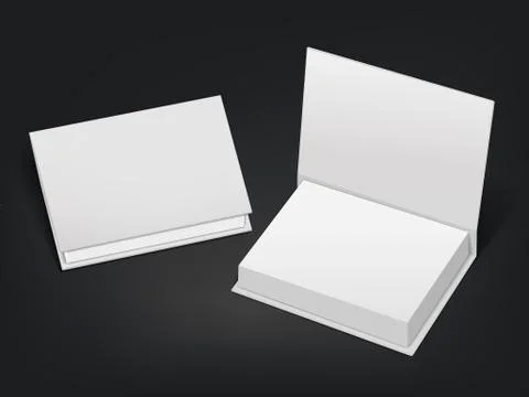 Stack of blank sticky note Stock Illustration