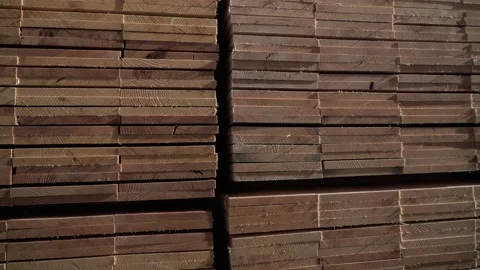 Stack boards Stock Footage 143695905