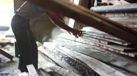 Stack the boards in a heap Vidéo 66445854