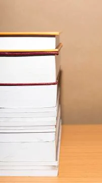 Stack of book Stock Photos