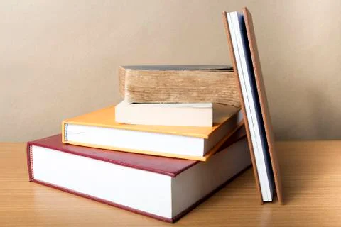 Stack of book Stock Photos