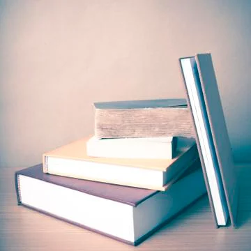 Stack of book Stock Photos