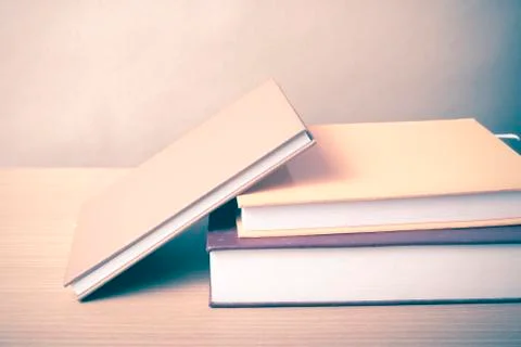 Stack of book Stock Photos