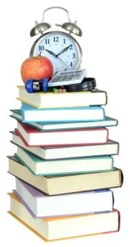 Stack of book 库存照片