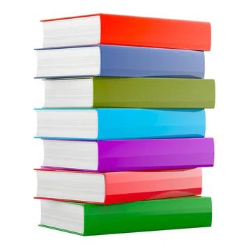 Stack of books, 3D rendering Stack of books, 3D rendering Copyright: xZoon... Stockfoto's