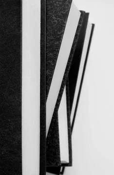 Stack of books, books on a light background Stock Photos