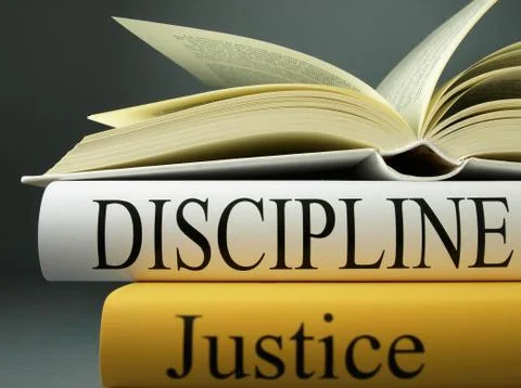 Stack books, discipline Stock Photos