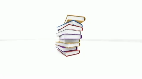Stack of books Stockbeeldmateriaal 21609615