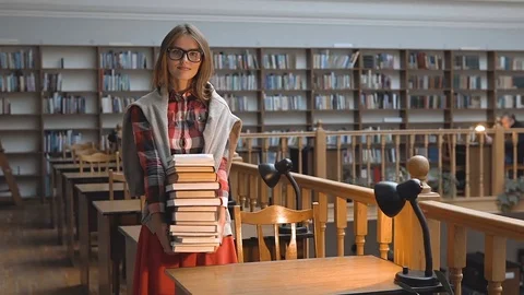 Stack of Books 库存影片 81516006